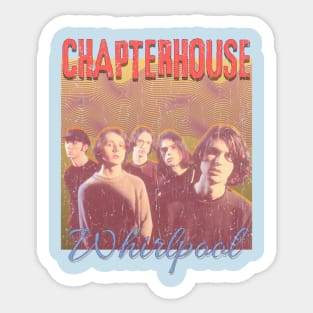 Chapterhouse Vintage 1991 // Whirlpool  Original Fan Design Artwork Sticker